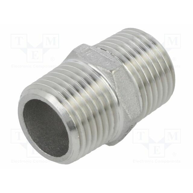 GEBO Splice terminal: nipple; male-male; max