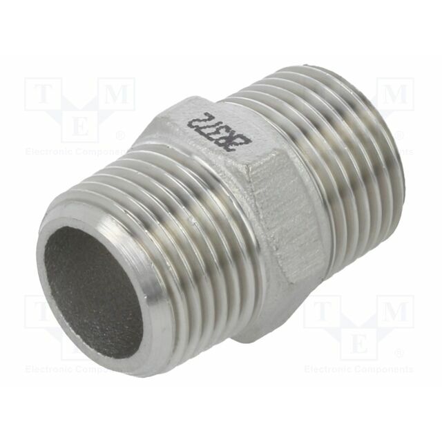 GEBO Splice terminal: nipple; male-male; max