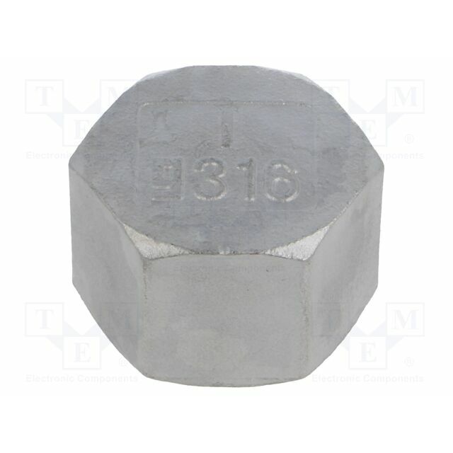 GEBO Splice terminal: stopper; hexagonal,female