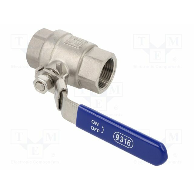 GEBO Ball valve; max.65bar@