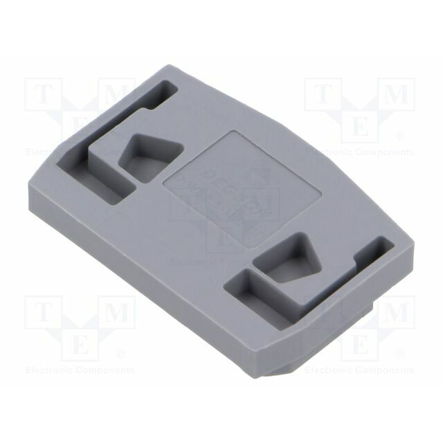 DEGSON ELECTRONICS Separating plate; grey |
