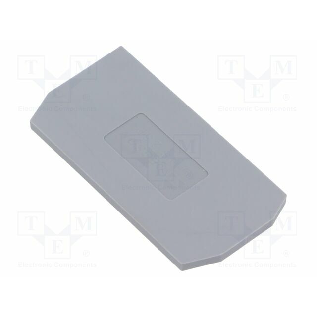DEGSON ELECTRONICS Separating plate; grey |
