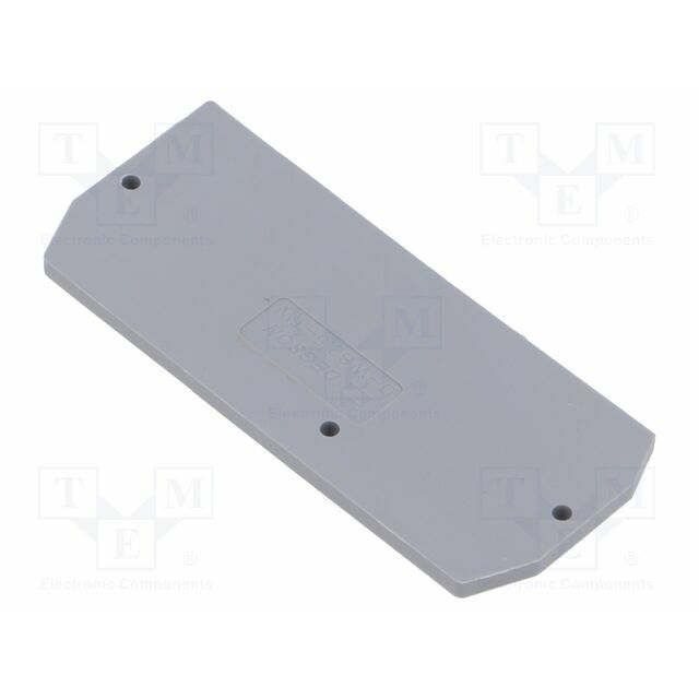 DEGSON ELECTRONICS Separating plate; grey |