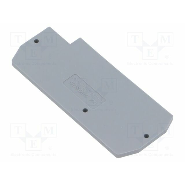 DEGSON ELECTRONICS Separating plate; grey |