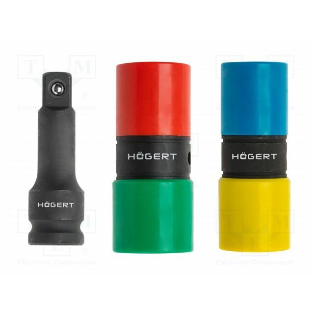 HÖGERT TECHNIK Wrench-set; socket spanner,impact