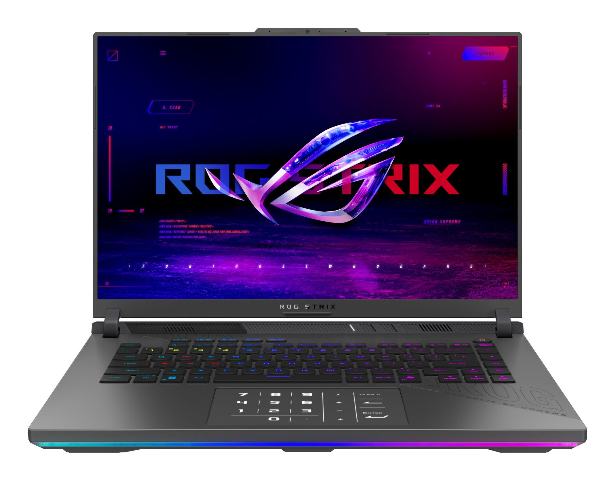 Notebook|ASUS|ROG Strix|G16 (2025)|G614FR-S5022W|CPU Ryzen 9|9955HX|2500 MHz|16"