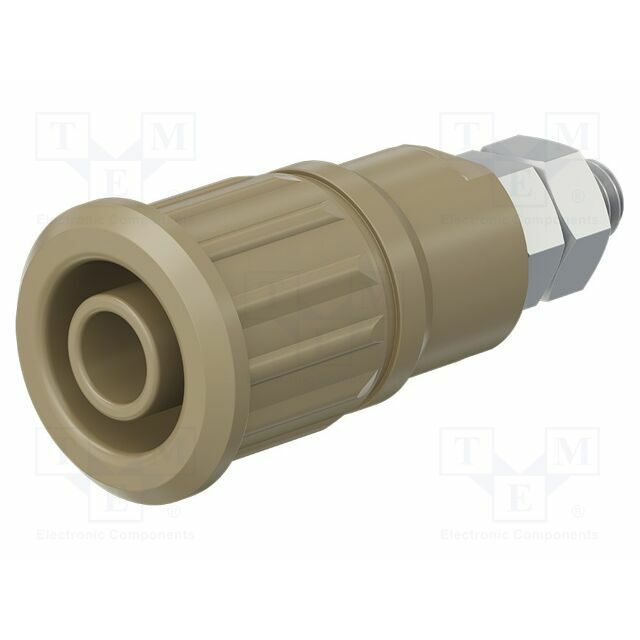 STAUBLI Laboratory connector: 4mm banana; socket
