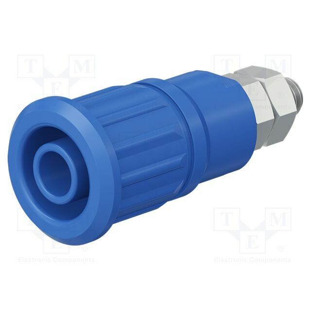 STAUBLI Laboratory connector: 4mm banana; socket