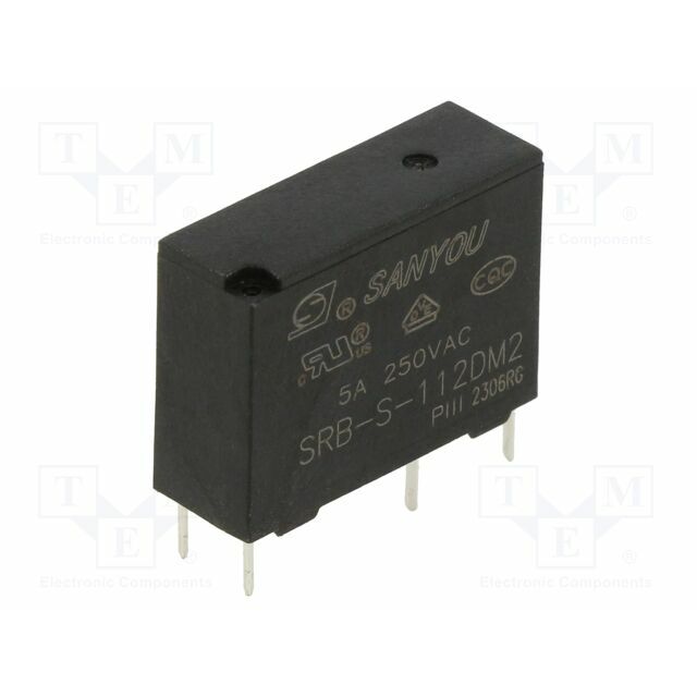 SANYOU Relay: electromagnetic; Ucoil: 12VDC; SPST-NO