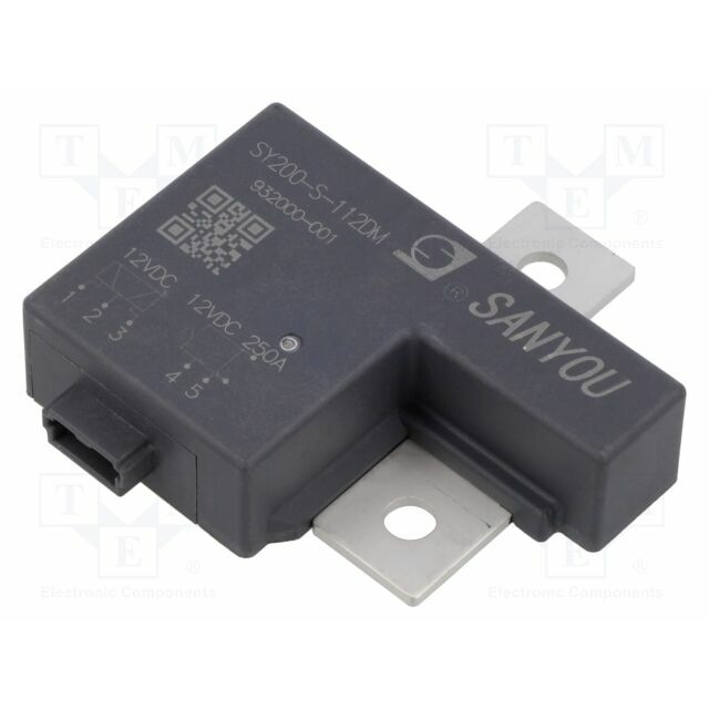 SANYOU Relay: electromagnetic; Ucoil: 12VDC; SPST