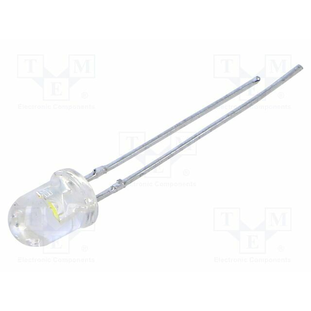 CREE LED LED; white cold; 5mm