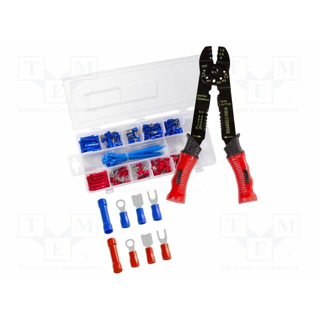 LOGILINK Tools set: for crimping push-on