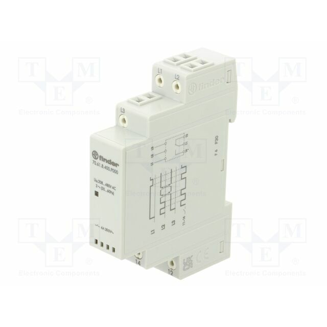 FINDER Voltage monitoring relay; phase sequence