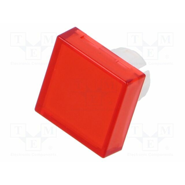 EAO Actuator lens; 16mm; 51; red