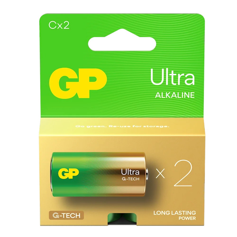 LR14 2BL GP Ultra Alkaline (G-TECH)