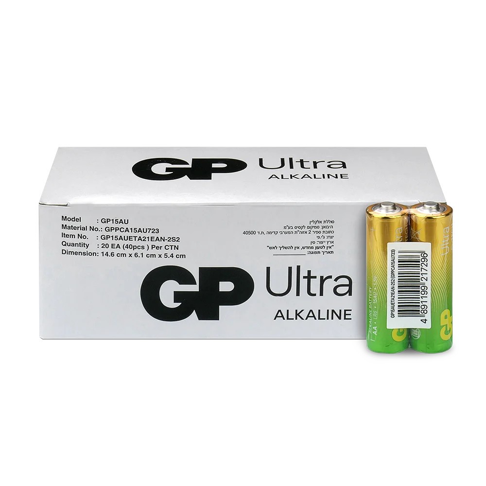Alkaline batteries LR6/ AA ULTRA 40