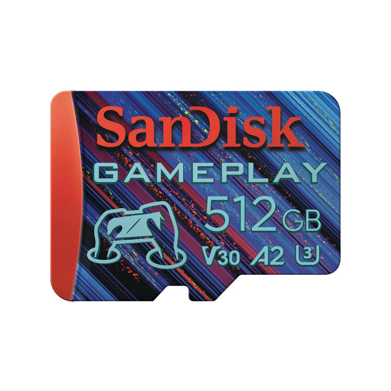 SanDisk GamePlay microSDXC UHS-I Memory Card