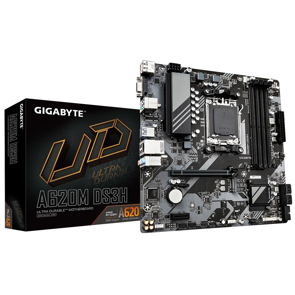 GIGABYTE A620M DS3H AM5 4DDR5 HDMI/DP