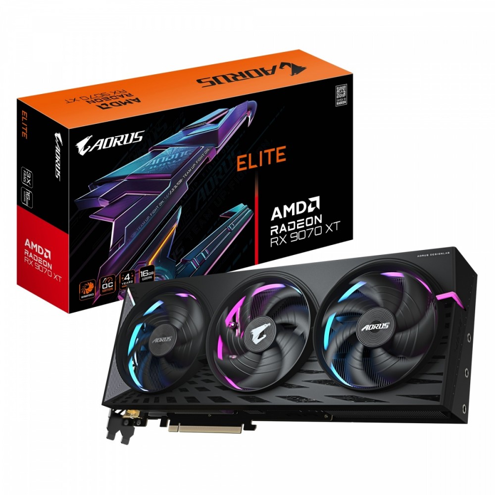Gigabyte Radeon RX 9070 XT Grafiskā