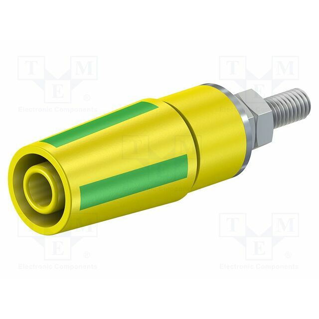 STAUBLI Laboratory connector: 4mm banana; socket