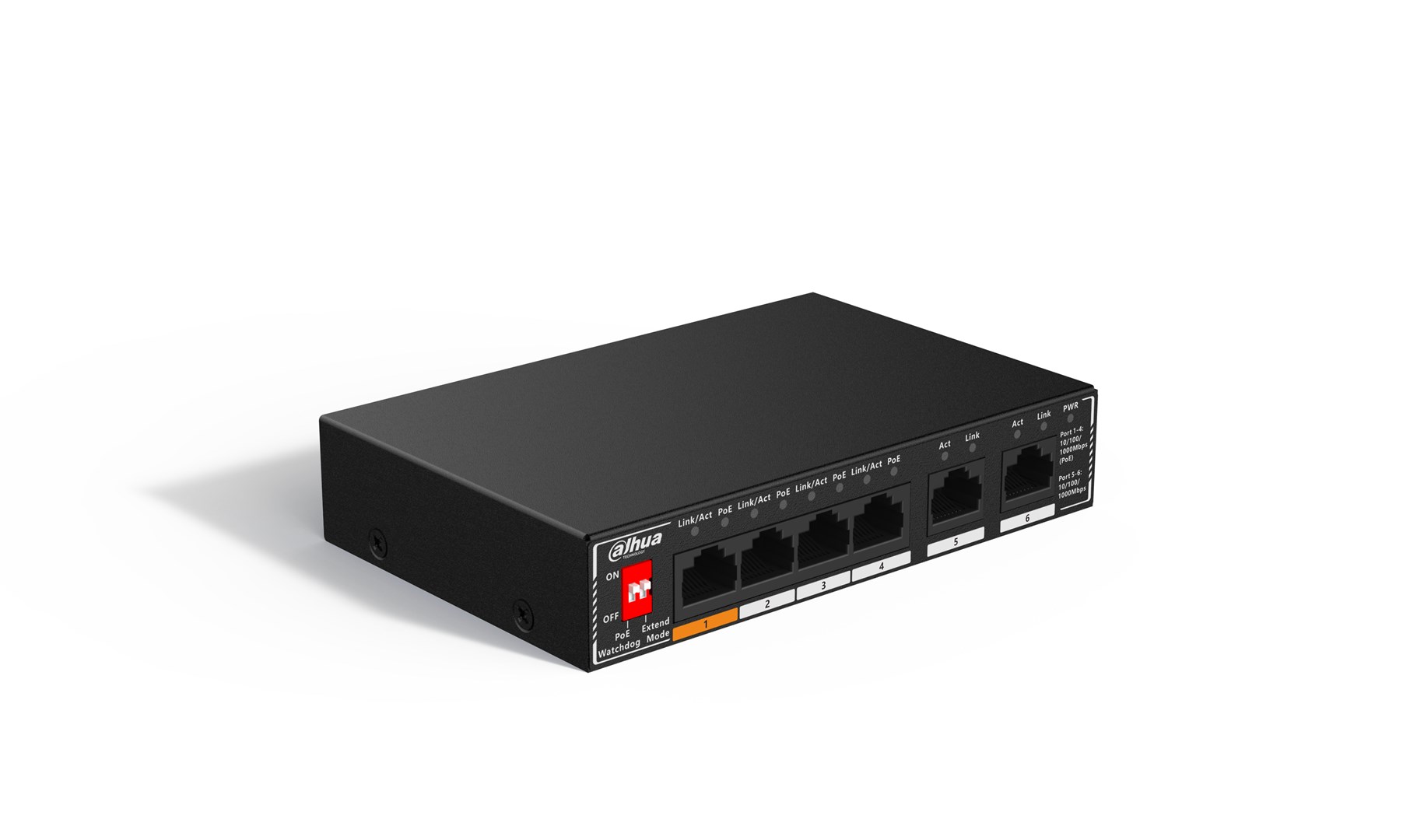 Dahua Technology PoE SG1006P Nenodrošināts Gigabitu