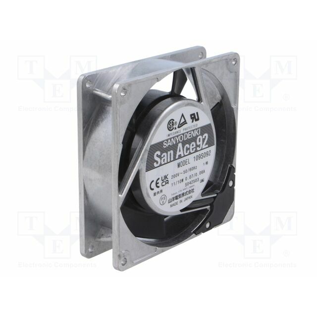 SANYO DENKI Fan: AC; 92x92x25mm; axial