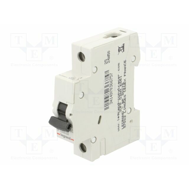 LEGRAND Circuit breaker; 230VAC; Inom: 20A