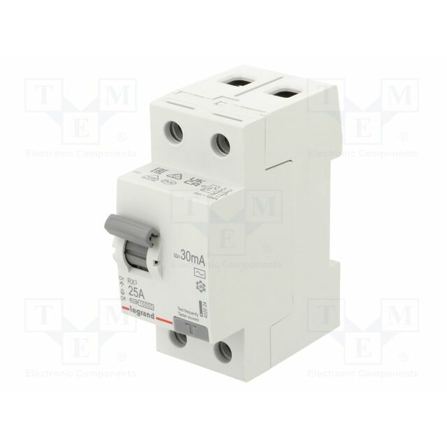 LEGRAND RCD breaker; Inom: 25A; Ires: