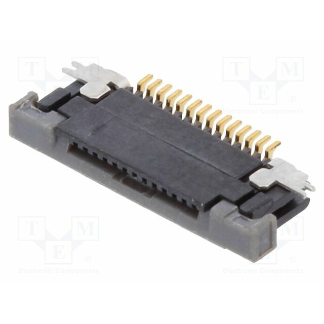 AMPHENOL COMMUNICATIONS SOLUTIONS Connector: FFC/FPC; gold-plated