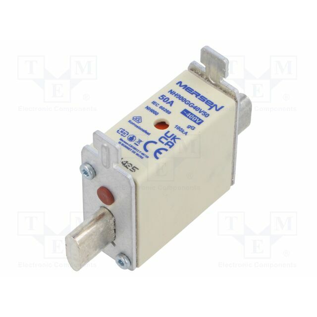 MERSEN Fuse: fuse; NH000; ceramic,industrial