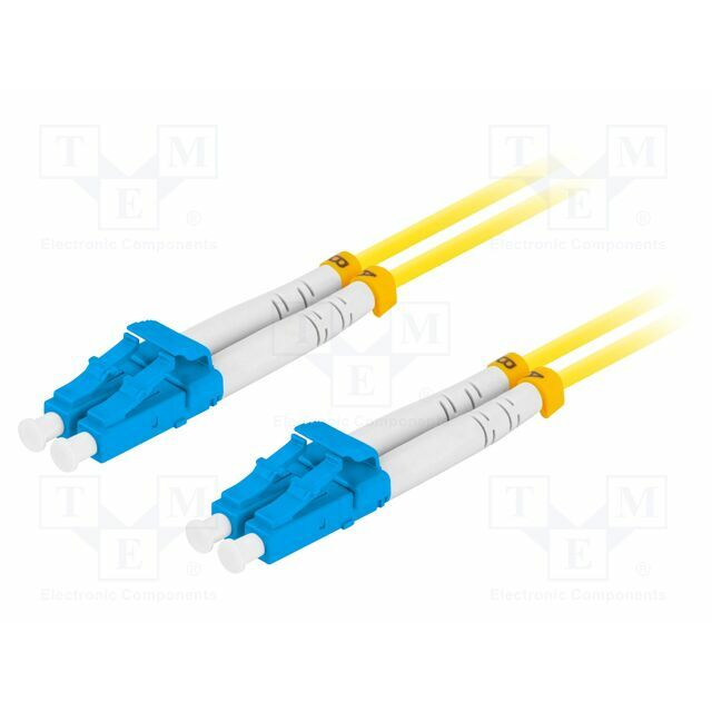 LANBERG Fiber patch cord; LC/UPC,both