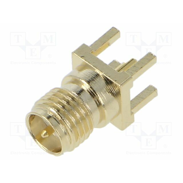 GCT Connector: RP-SMA; socket; male; straight
