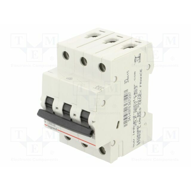 LEGRAND Circuit breaker; 400VAC; Inom: 16A
