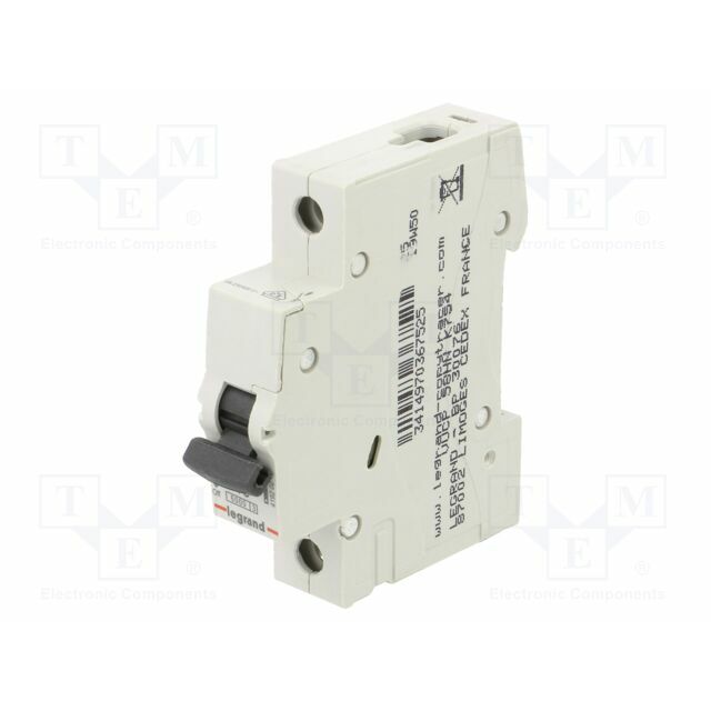 LEGRAND Circuit breaker; 230VAC; Inom: 16A
