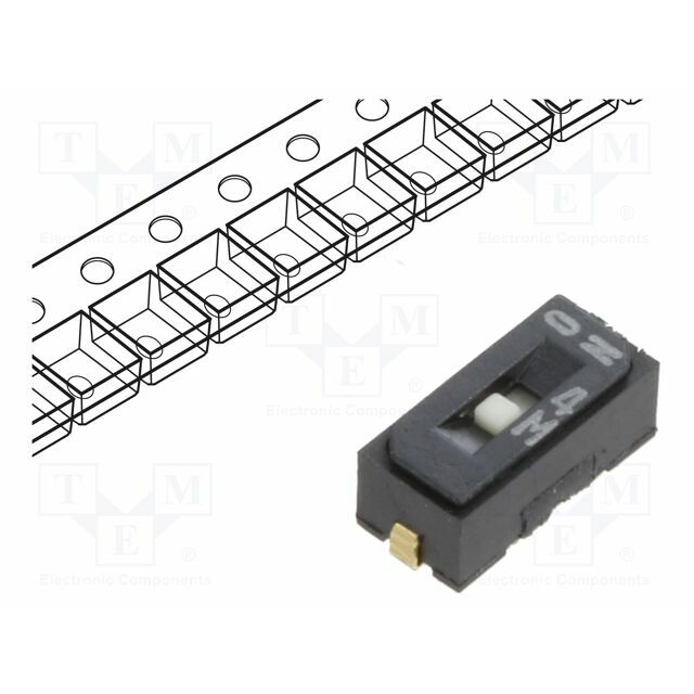 NIDEC COPAL ELECTRONICS Switch: DIP-SWITCH; Poles