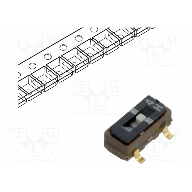 NIDEC COPAL ELECTRONICS Switch: slide; Pos: