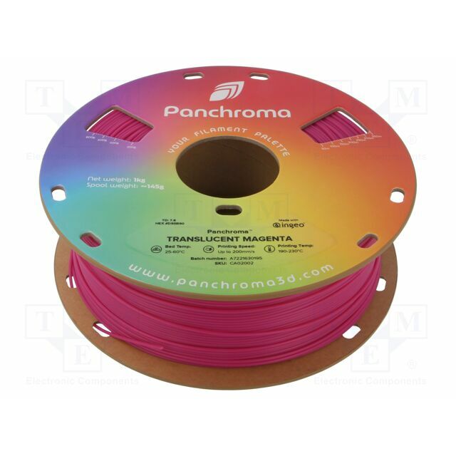 POLYMAKER Filament: PLA; 1.75mm; translucent