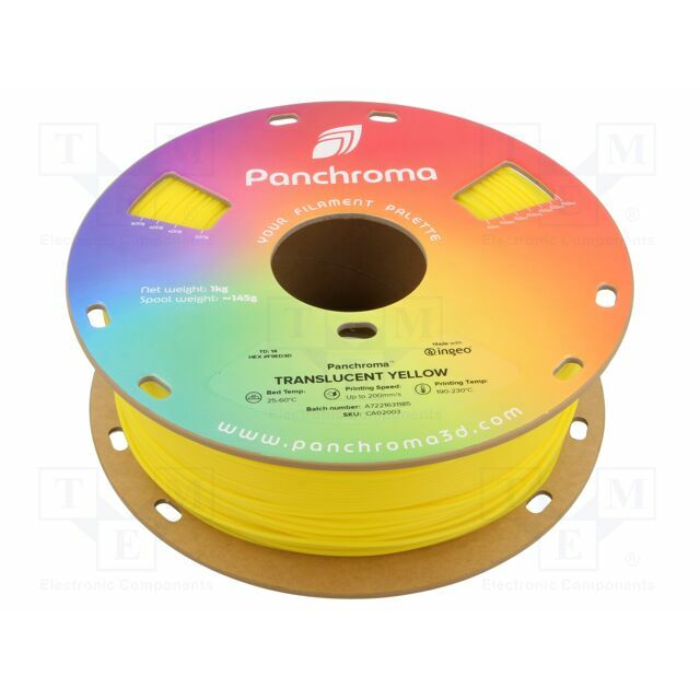 POLYMAKER Filament: PLA; 1.75mm; translucent