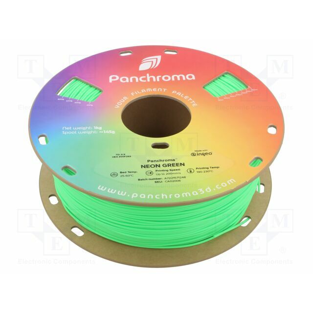 POLYMAKER Filament: PLA; 1.75mm; neon