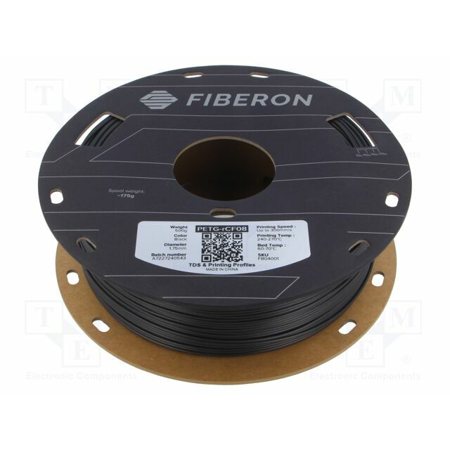 POLYMAKER Filament: PETG-rCF; 1.75mm; black
