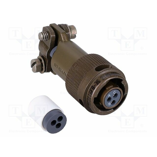 ITT CANNON Connector: circular | 0457010004MS-ITT-0
