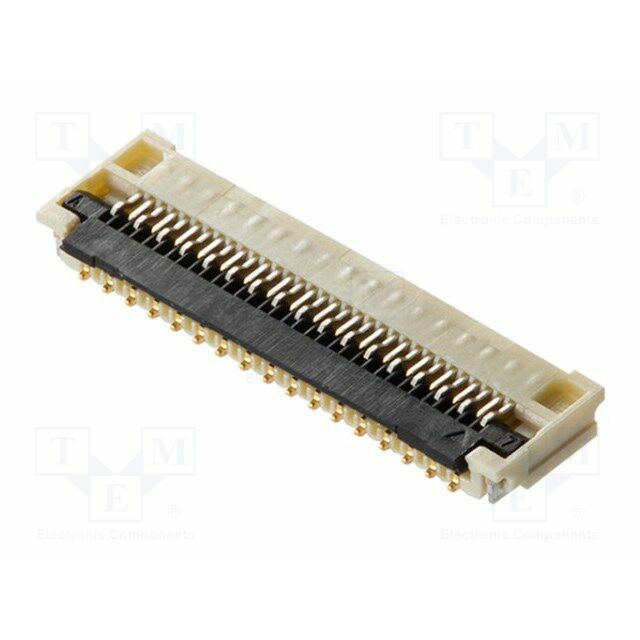 MOLEX Connector: FFC/FPC; gold-plated; 200mA; 50V