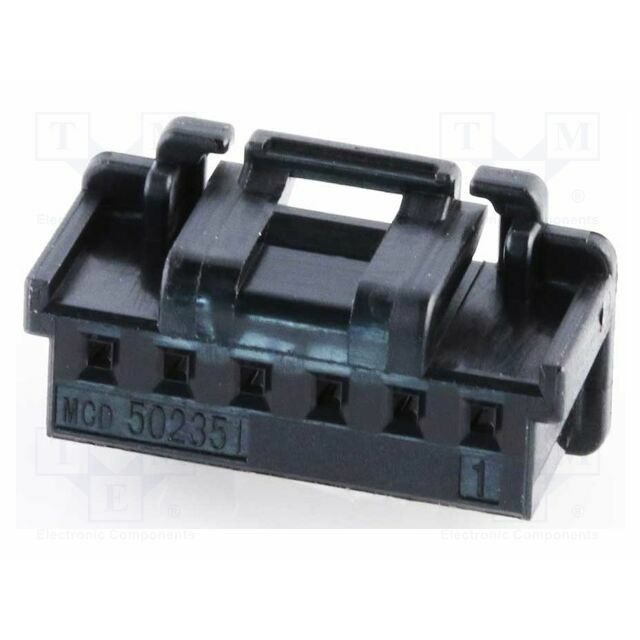 MOLEX Connector: wire-board; female; PIN: 6