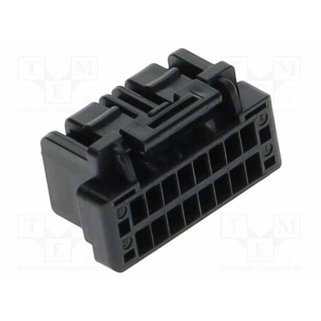 MOLEX Connector: wire-board; plug; crimped; Locking: