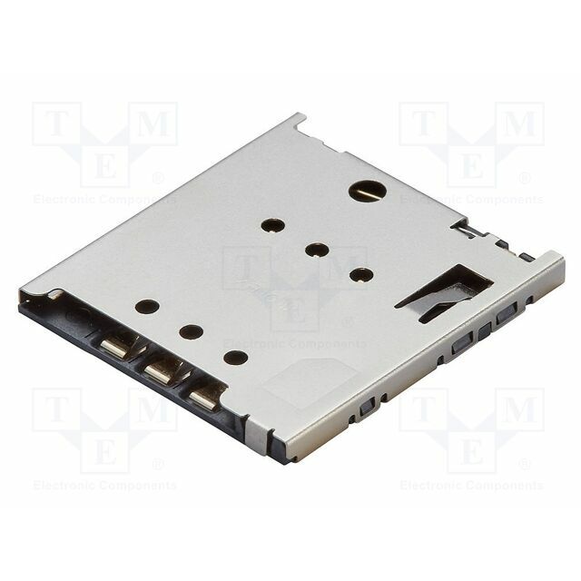 MOLEX Connector: for cards; microSD; shielded