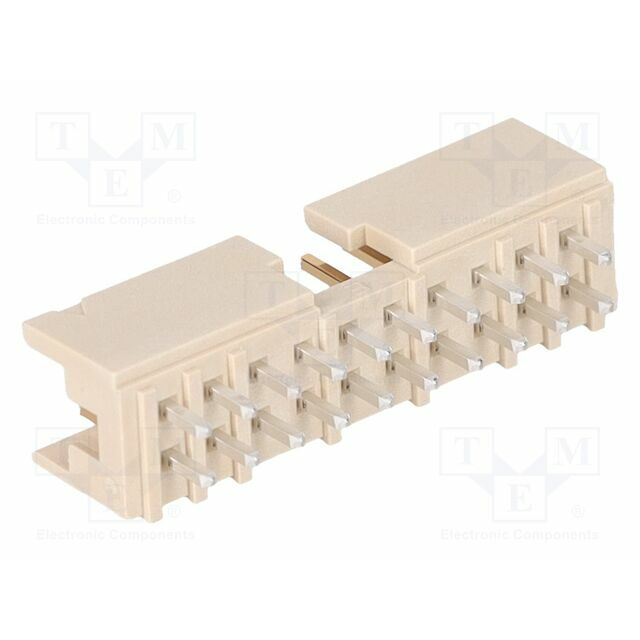 AMPHENOL Connector: wire-board; male; PIN: 20