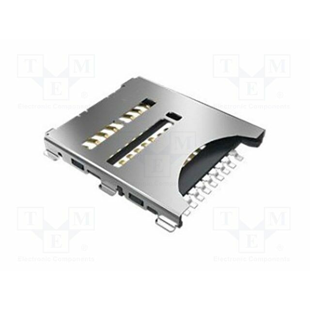 AMPHENOL Connector: for cards; microSD; push-pull