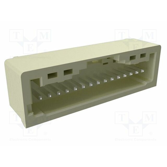 AMPHENOL Connector: wire-board; male; PIN: 15