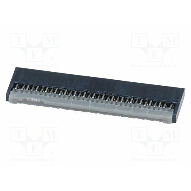 MOLEX Connector: FFC/FPC; gold-plated; SMT; 200mA