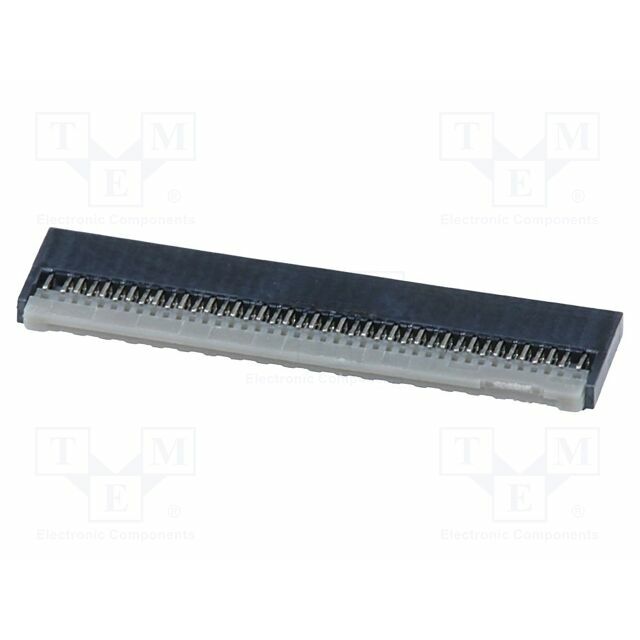 MOLEX Connector: FFC/FPC; gold-plated; SMT; 200mA